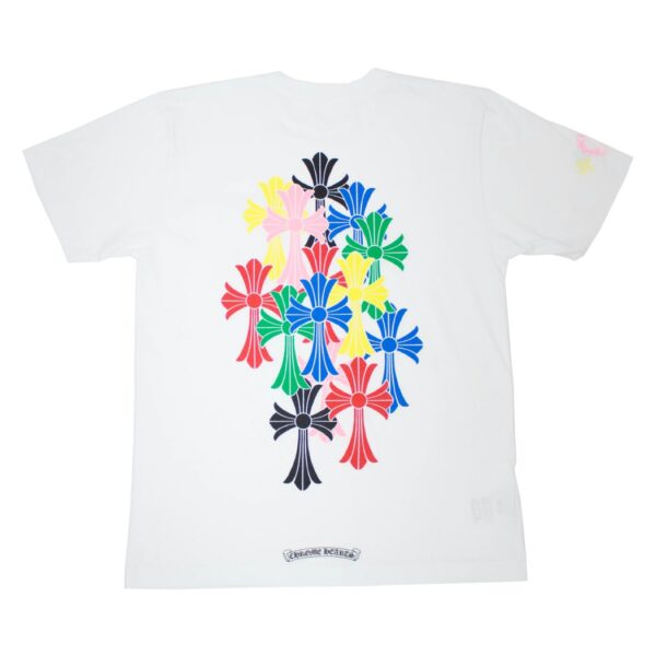 Chrome Hearts Cross Cemetery T-Shirt - Multi Color
